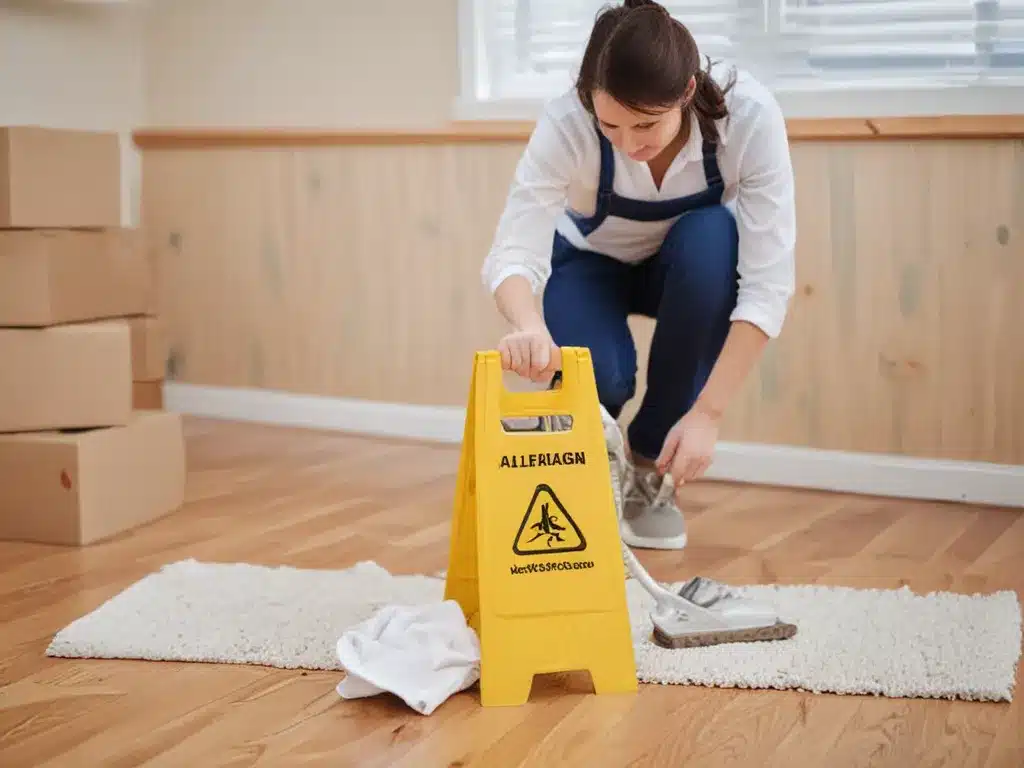 Preparing Rentals by Removing Allergens