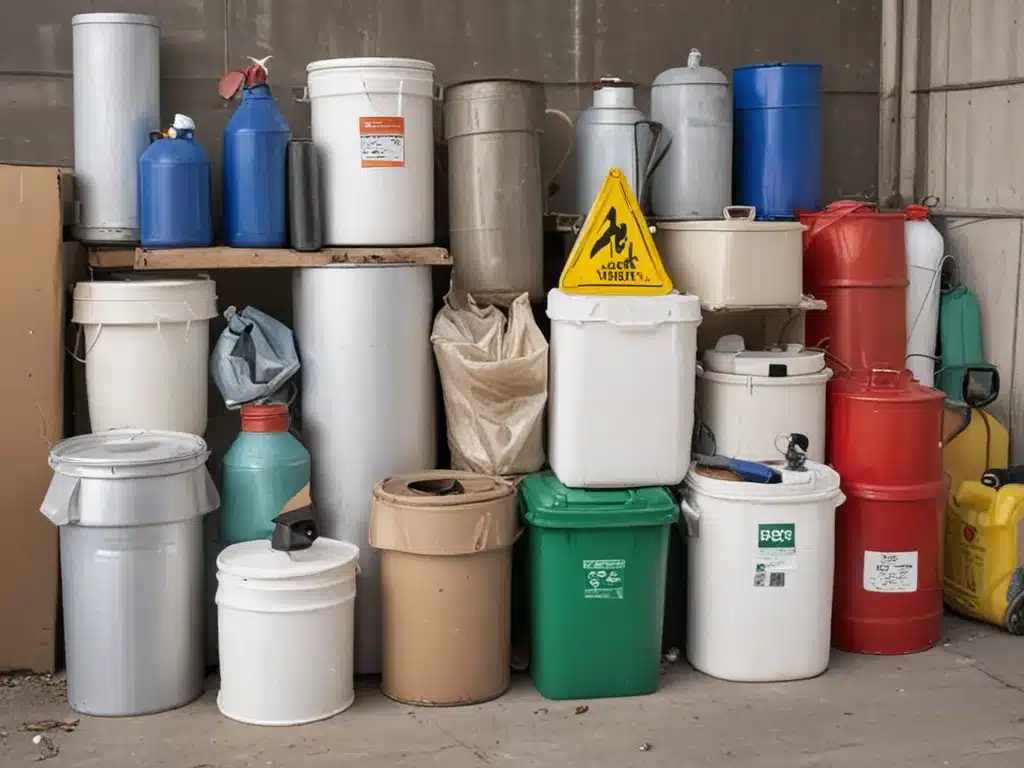 Proper Disposal of Hazardous Household Items