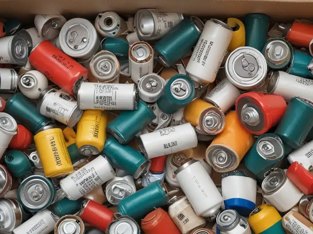 Properly Disposing of Hazardous Materials Like Batteries and Light Bulbs