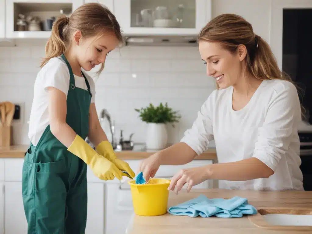 Quick Cleaning for Busy Parents