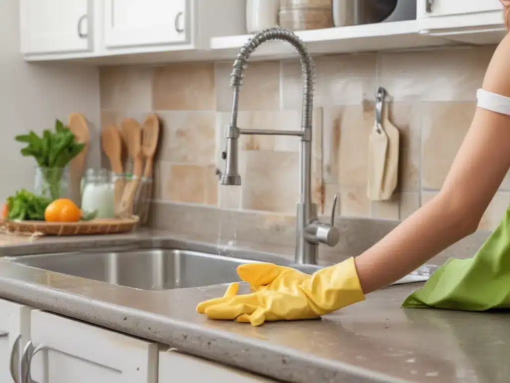Reduce Kitchen Germs Without Chemicals – Our Safer Cleaning Strategies