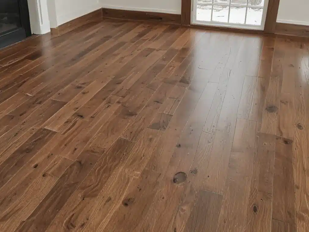 Refresh Hardwood Floors After Winter