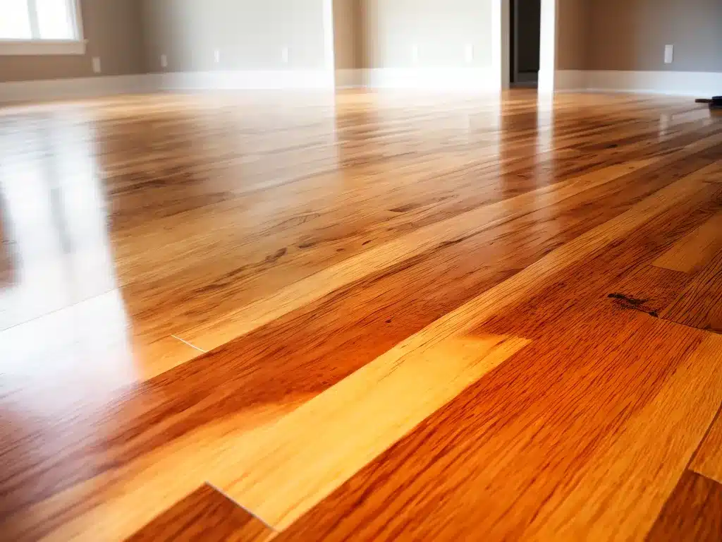 Refresh Hardwood Floors for Spring