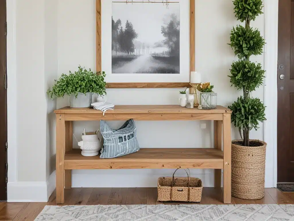 Refresh Your Entryway for Spring