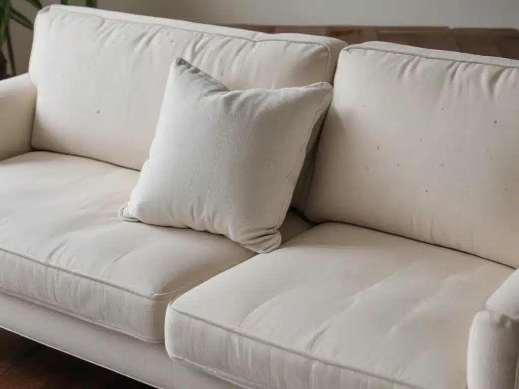 Refresh Your Upholstery and Sofas With a DIY Clean