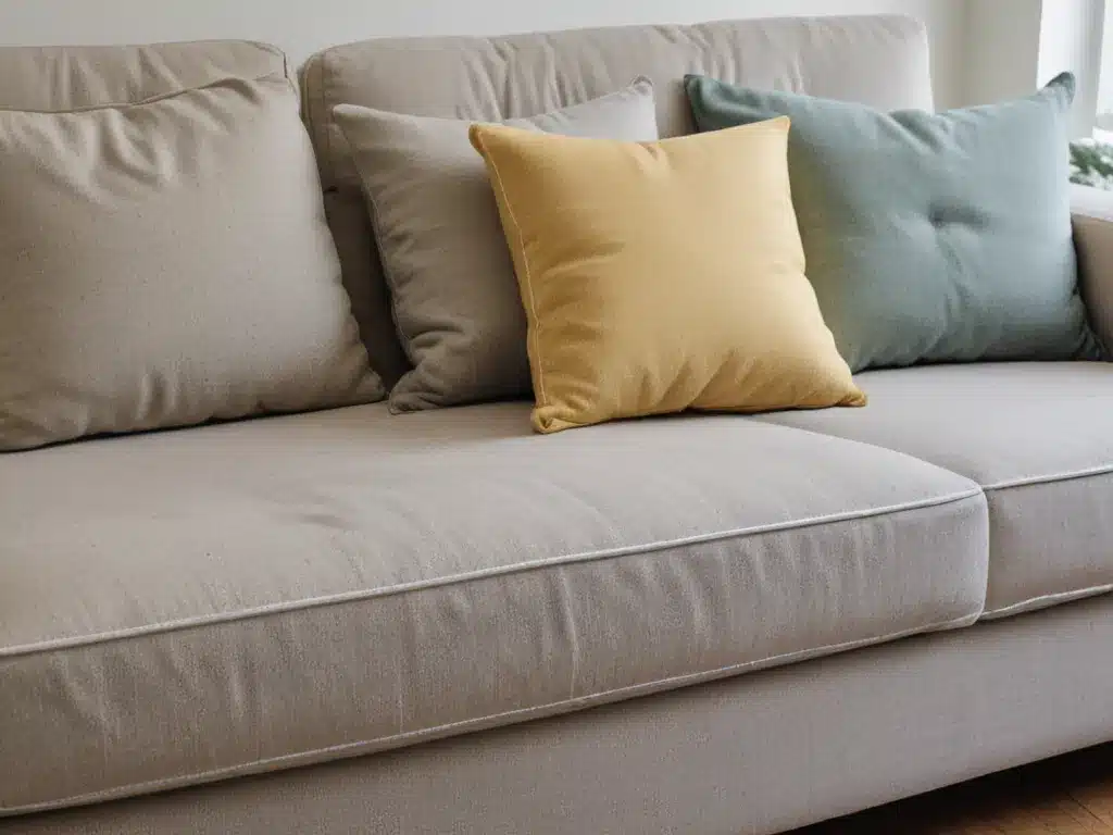 Refresh Your Upholstery and Sofas with DIY Cleaning