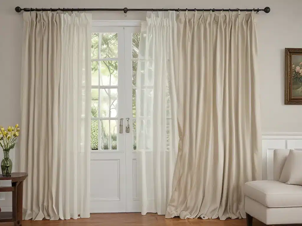 Refreshing Curtains: Removing Stains And Smells