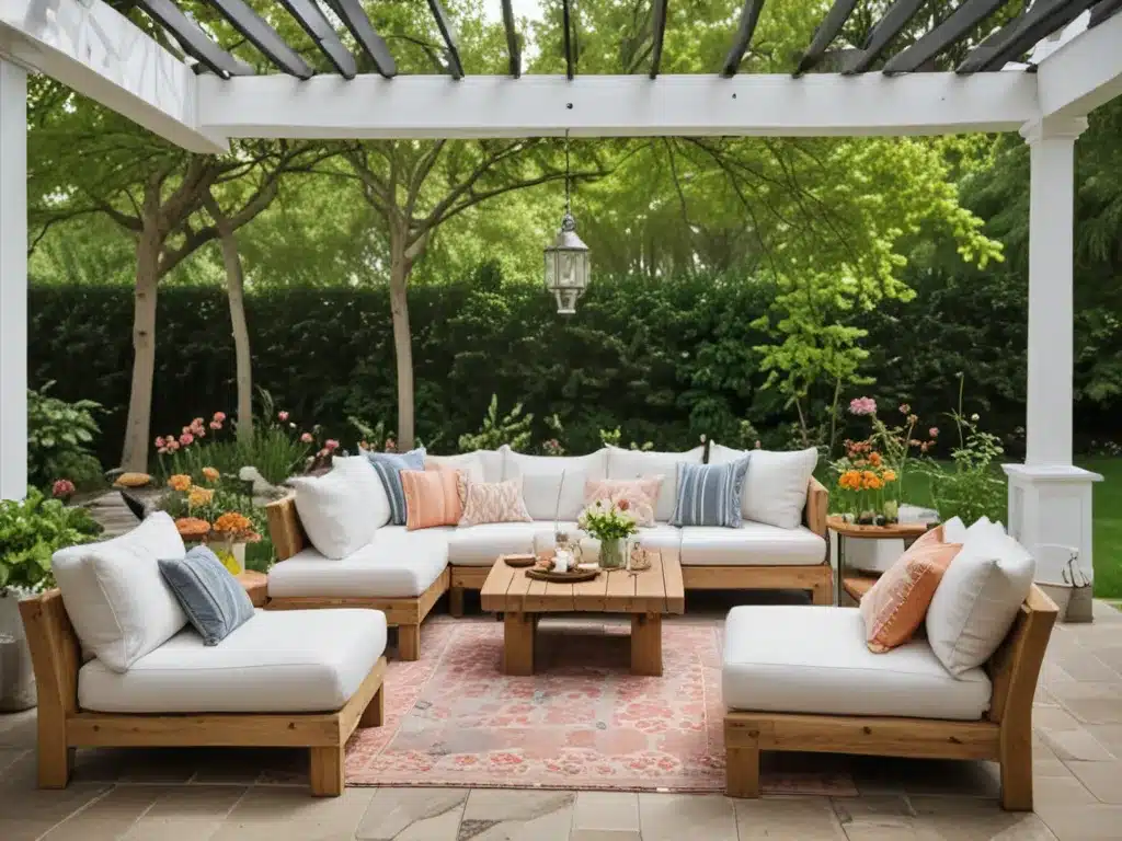 Refreshing Outdoor Living Areas for Relaxing Spring Days