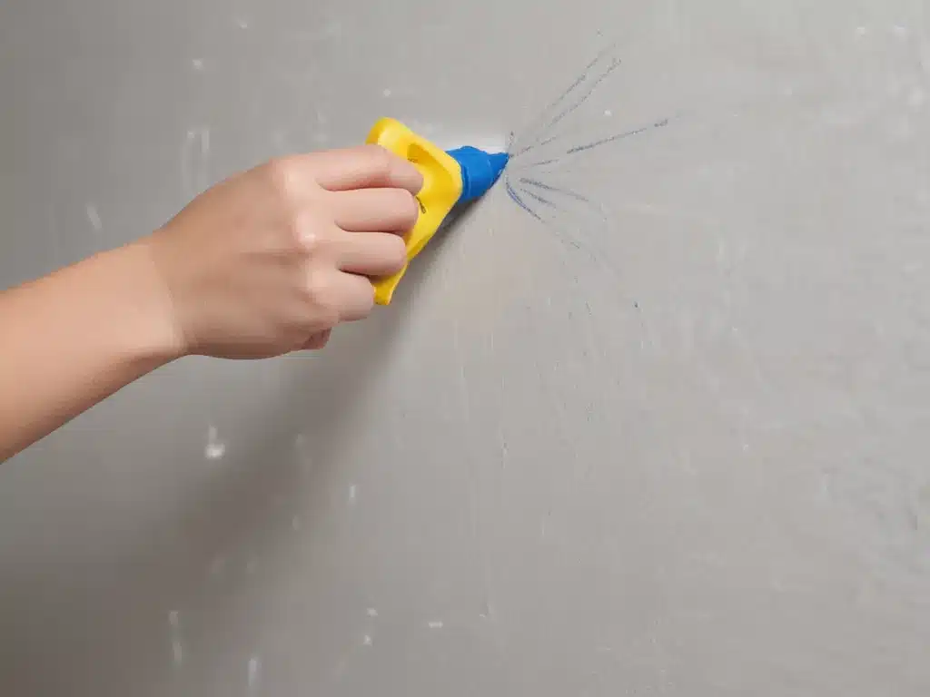 Remove Crayon Marks from Walls With This Paint-Safe Eraser