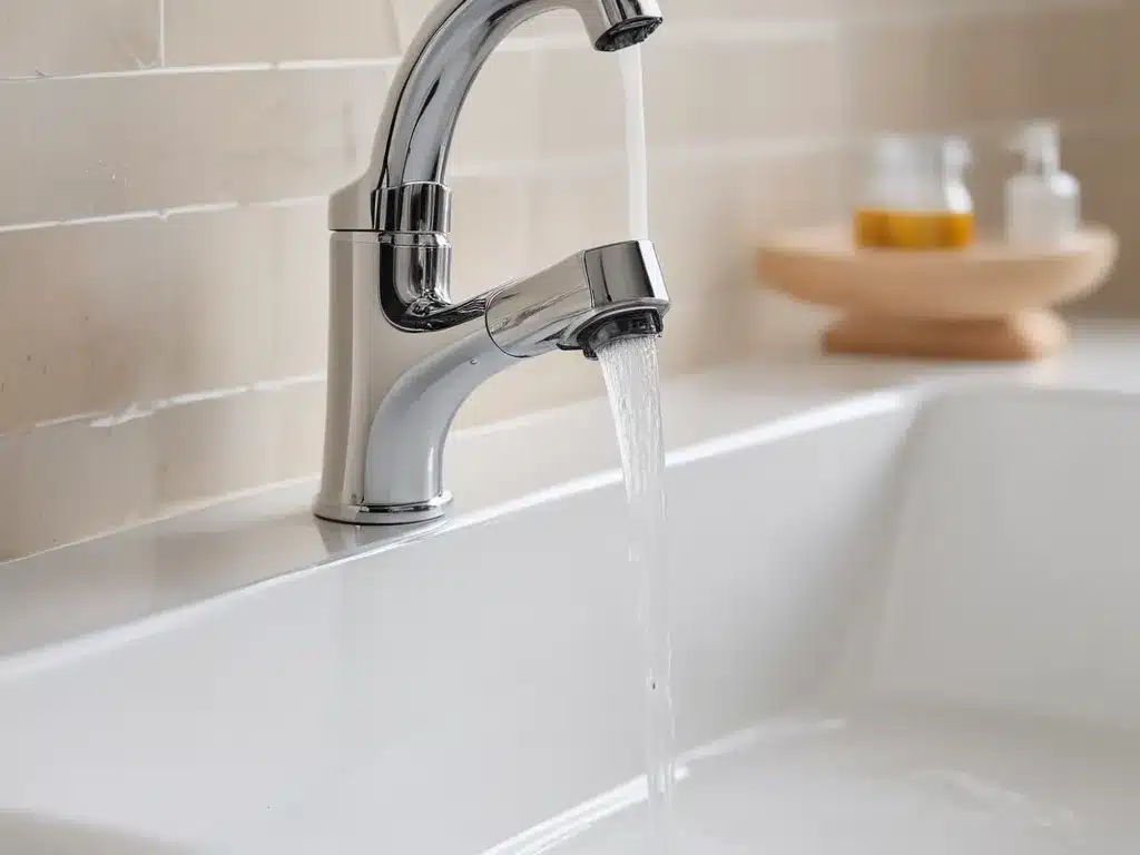 Remove Limescale From Faucets With White Vinegar