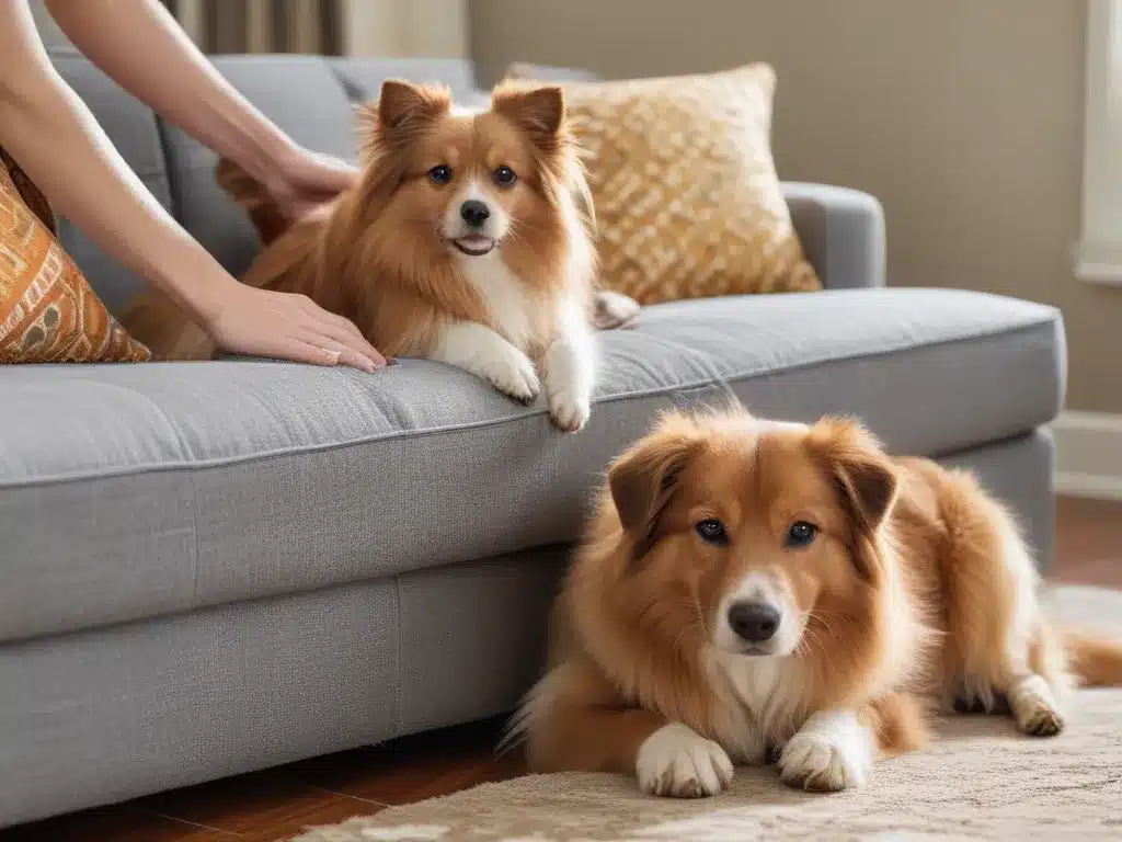 Remove Pet Fur From Upholstery And Fabrics With Ease