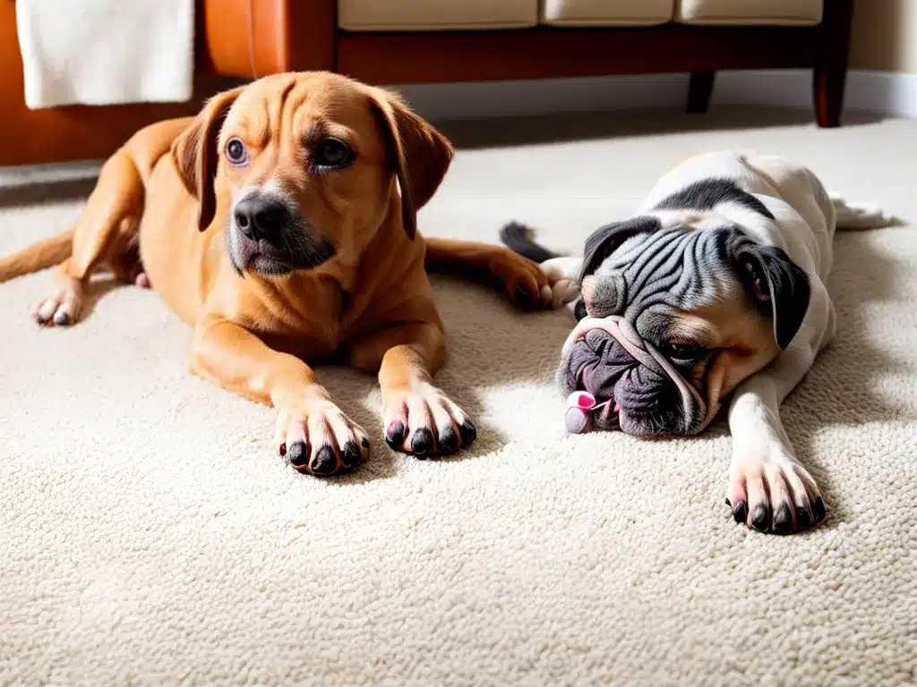 Removing Pet Odors from Carpets and Upholstery