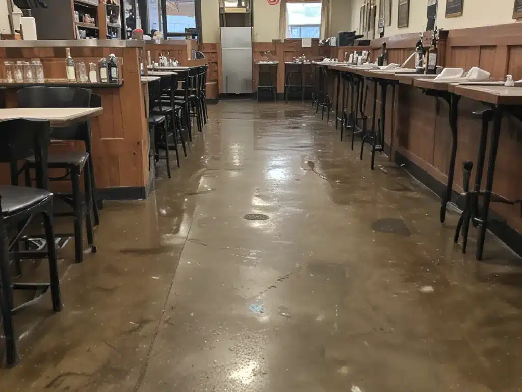 Restaurant Rebound: Cleaning Up After a Sewage Incident