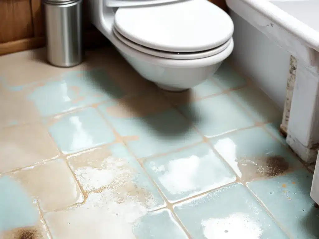 Revive Dingy Grout with Homemade Cleaners