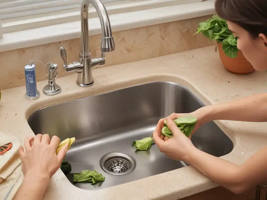 Rid Your Garbage Disposal of Funky Odors