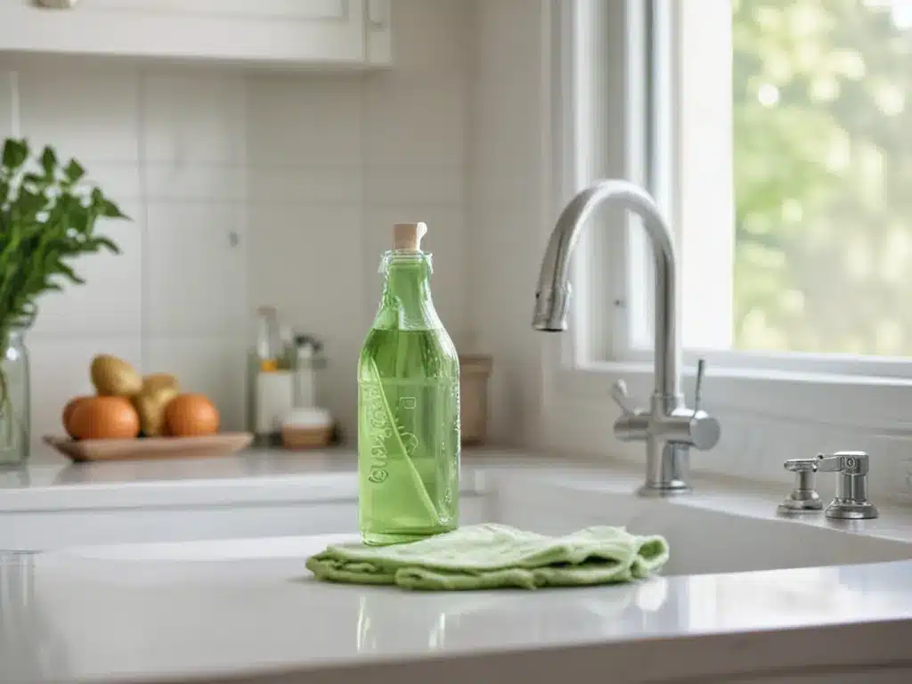 Rid Your Kitchen of Germs Naturally