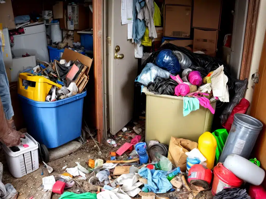 Rooting Out Rubbish: Clearing Hoarded Junk and Restoring Home Safety