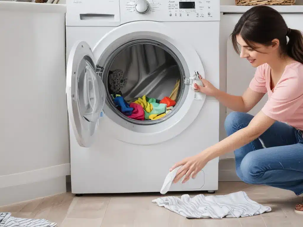 Sanitize and Deodorize Your Washing Machine