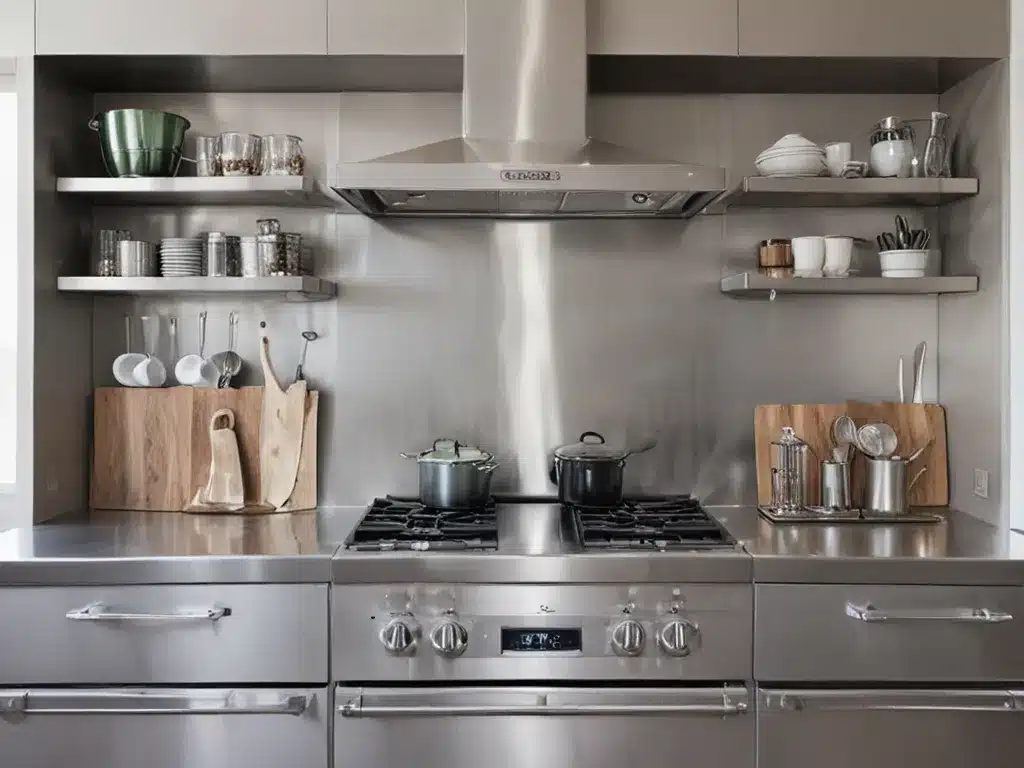 Shine Up Your Stainless Steel for a Gleaming Kitchen