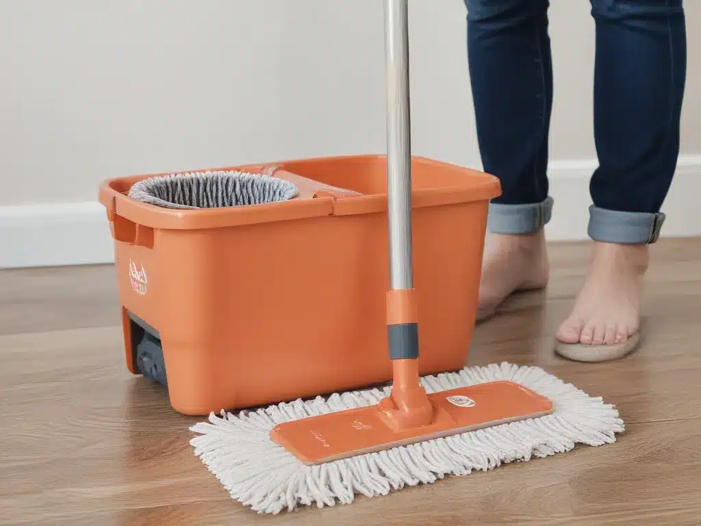 Skip the Mop Bucket – These Mops Clean Themselves