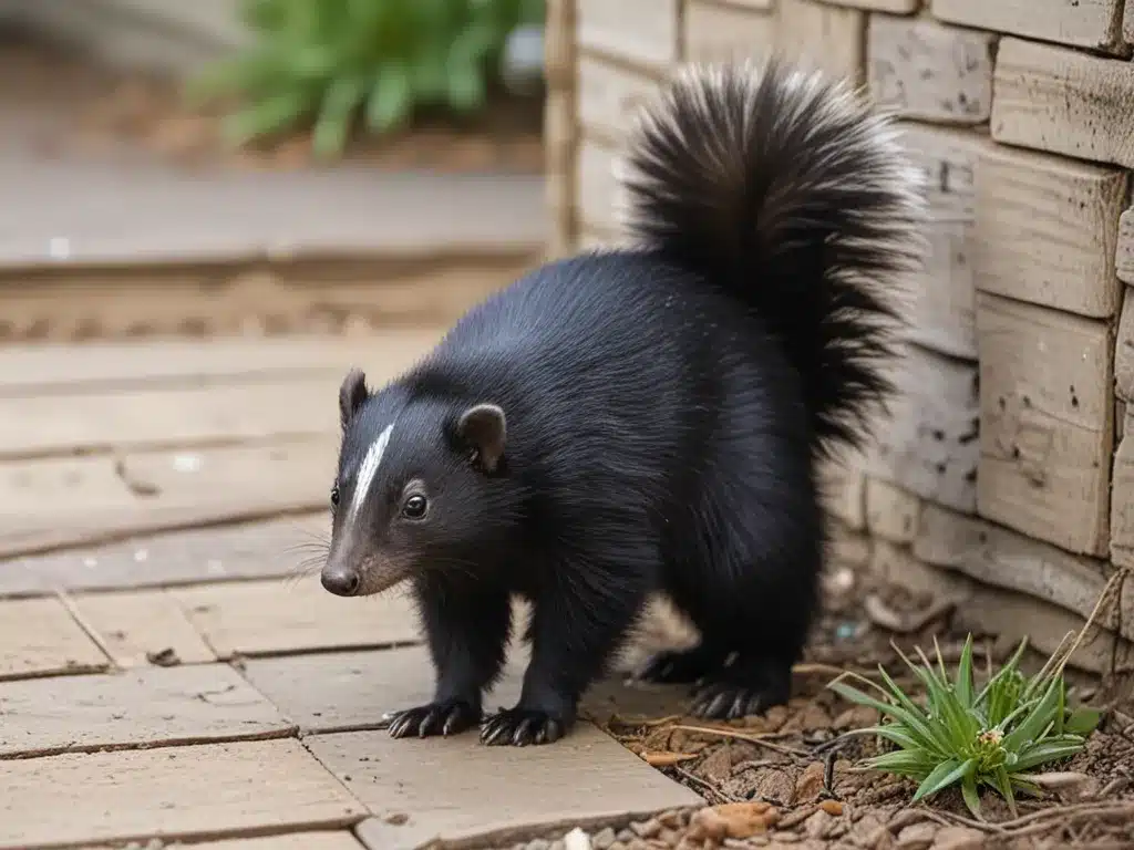 Skunk Spray Removal from Homes