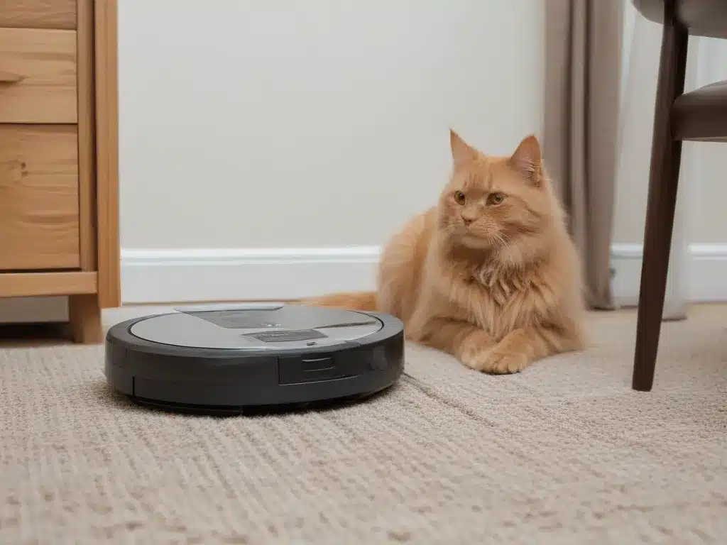 So Long Sweeping! Automated Vacuums Pick Up After Your Pets
