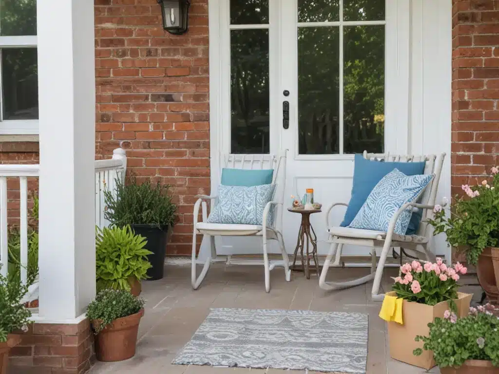 Spring Clean Your Porch for Guests