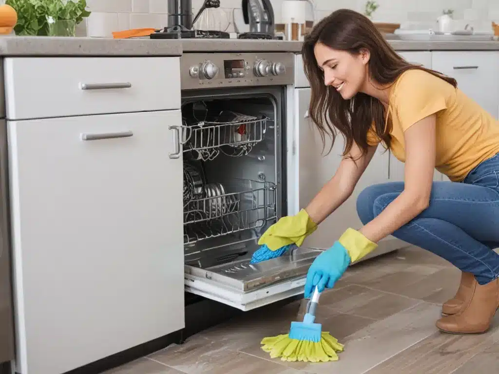 Spring Cleaning Behind Appliances You Never Move