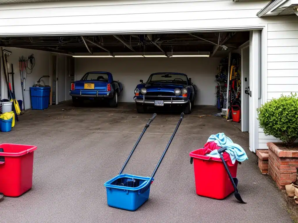 Spring Cleaning for the Garage