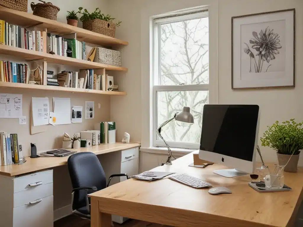 Spring Cleaning the Home Office to Increase Productivity