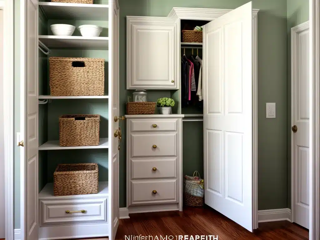 Spring Refresh for Forgotten Spaces: Closet, Pantry and More