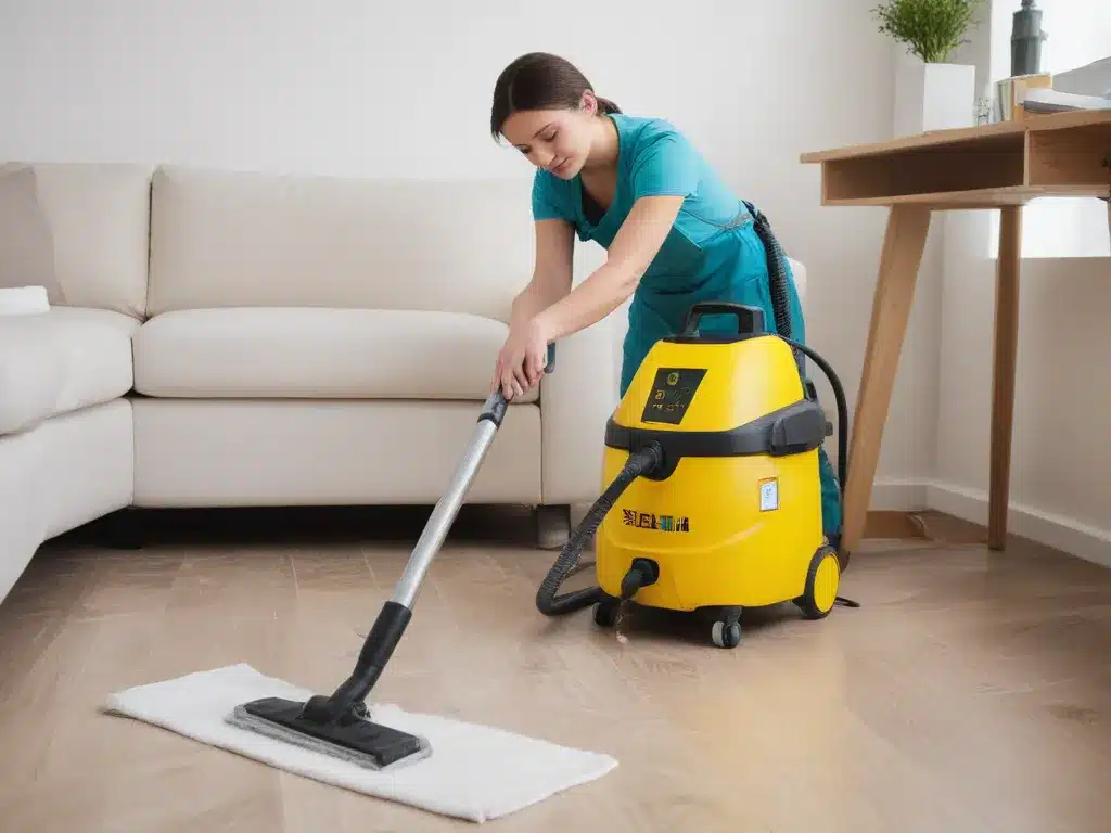 Steam Cleaners vs Chemical Cleaners – The Healthier Option