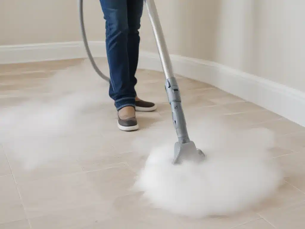 Steam Cleaning for a Deep Clean Home Without Chemicals