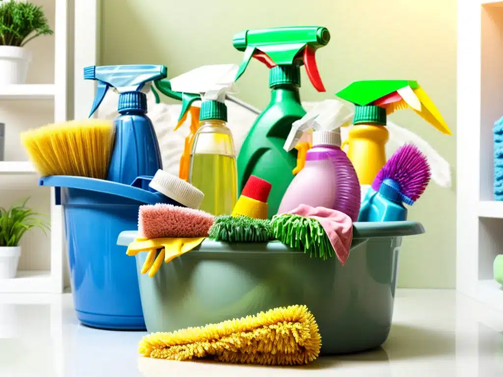 Sustainable Cleaning: How to Go Green with Your Cleaning Routine