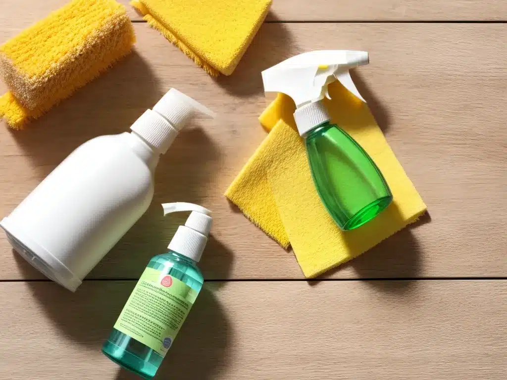 Sustainable Cleaning: Using Natural Products