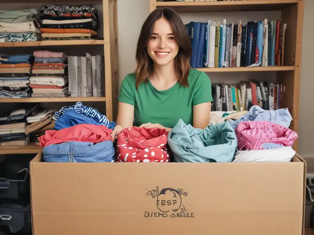 Sustainable Spring Clean: Sort, Donate and Upcycle