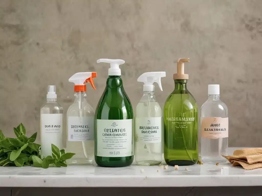 Sustainable Swaps: Replace Harsh Cleaners With Greener Alternatives