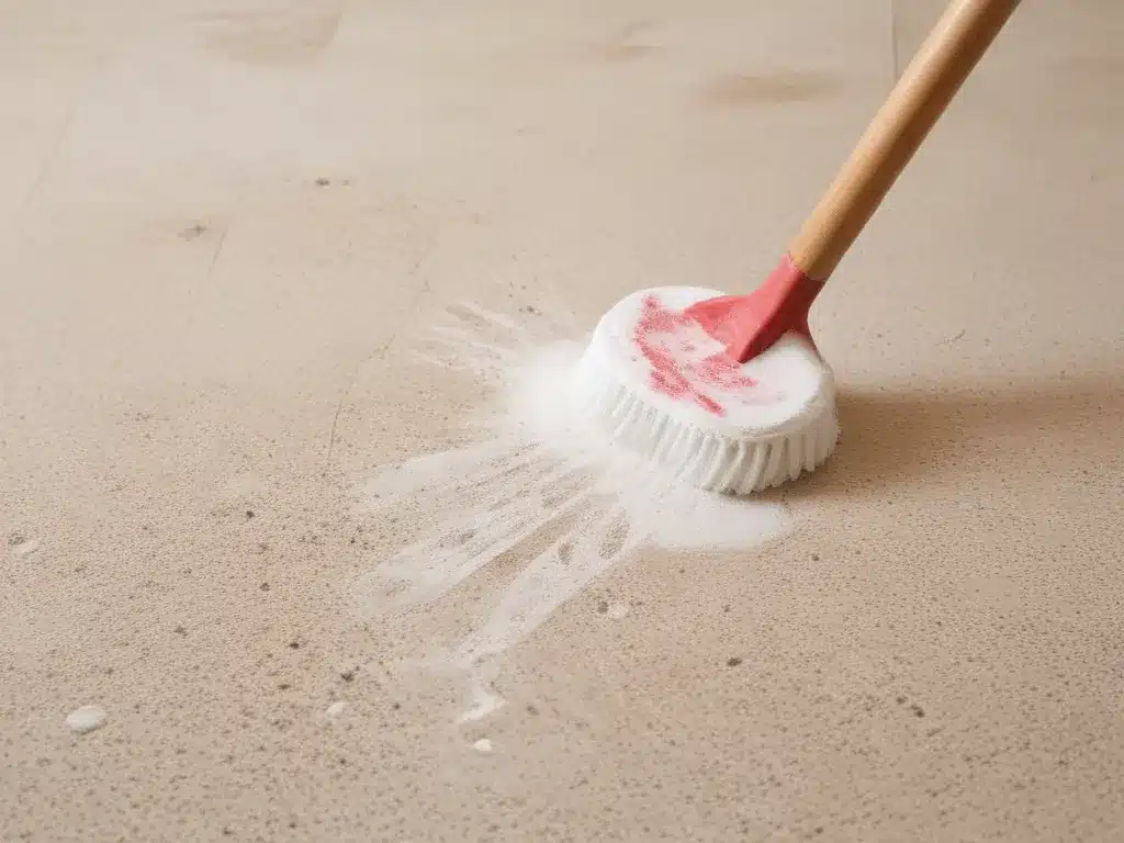 Sweep Away Stubborn Spots and Stains