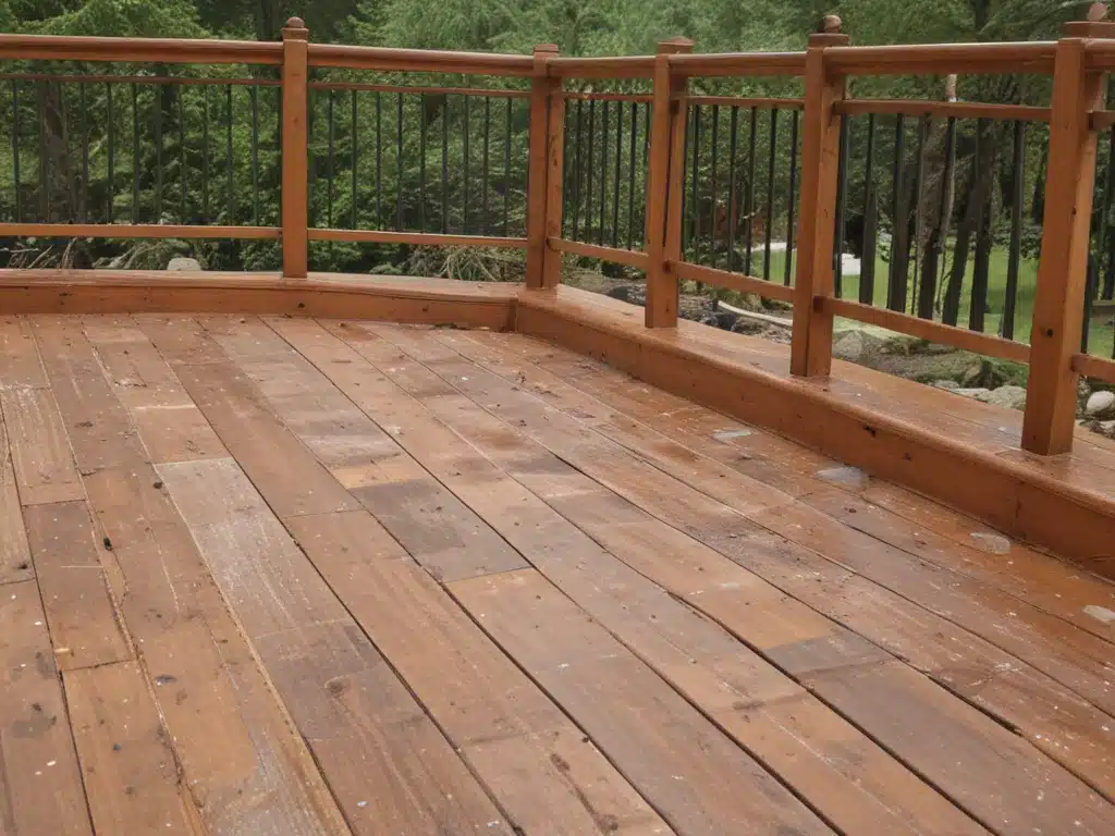 Sweep Away Winter Grime From Your Deck And Patio