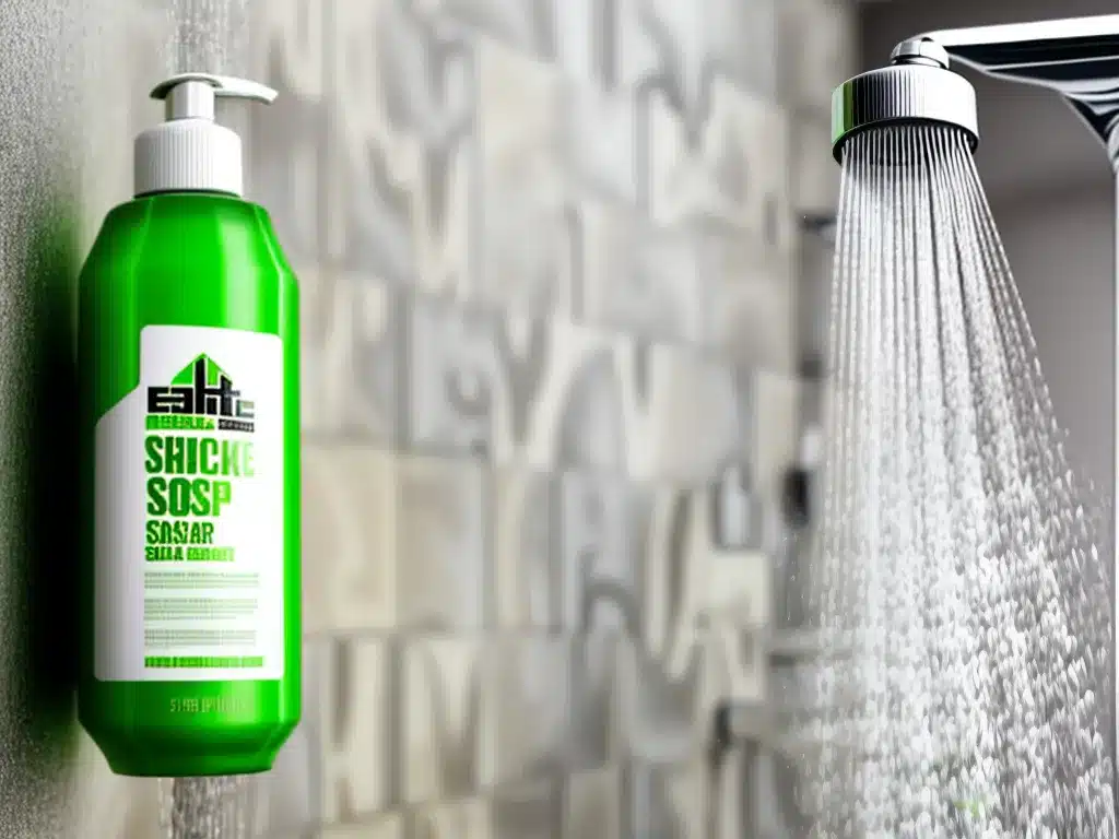 Tackle Soap Scum in Your Shower