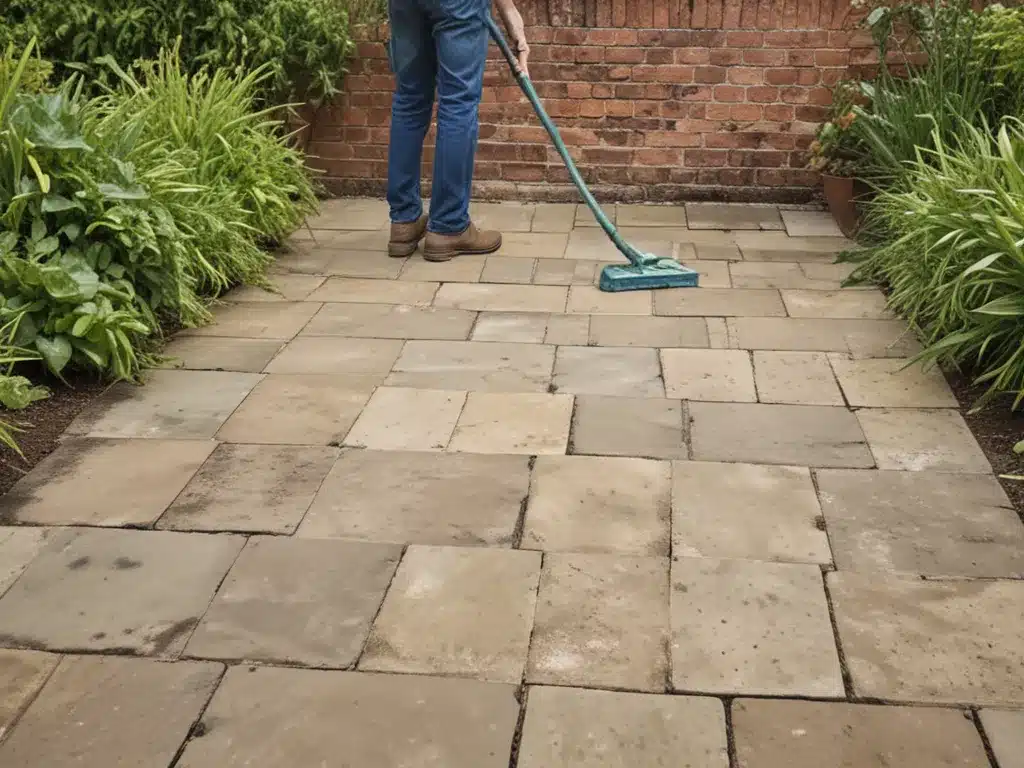 Tame Your Garden By Cleaning Patios And Driveways