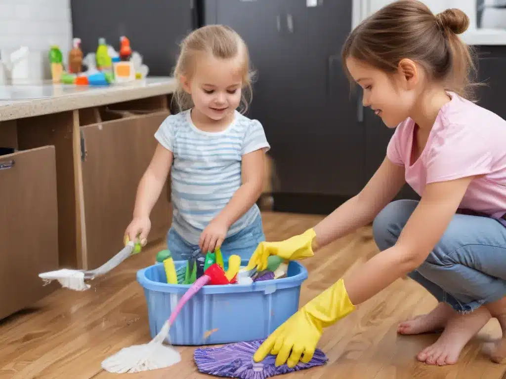 Teach Good Cleaning Habits From the Start – Our Tips for Cleaning With Children