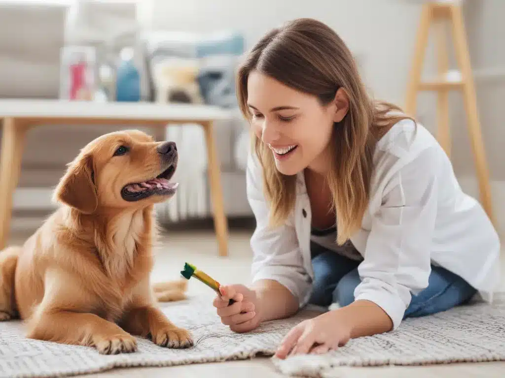 Teaching Good Pet Hygiene so Your Home Stays Clean