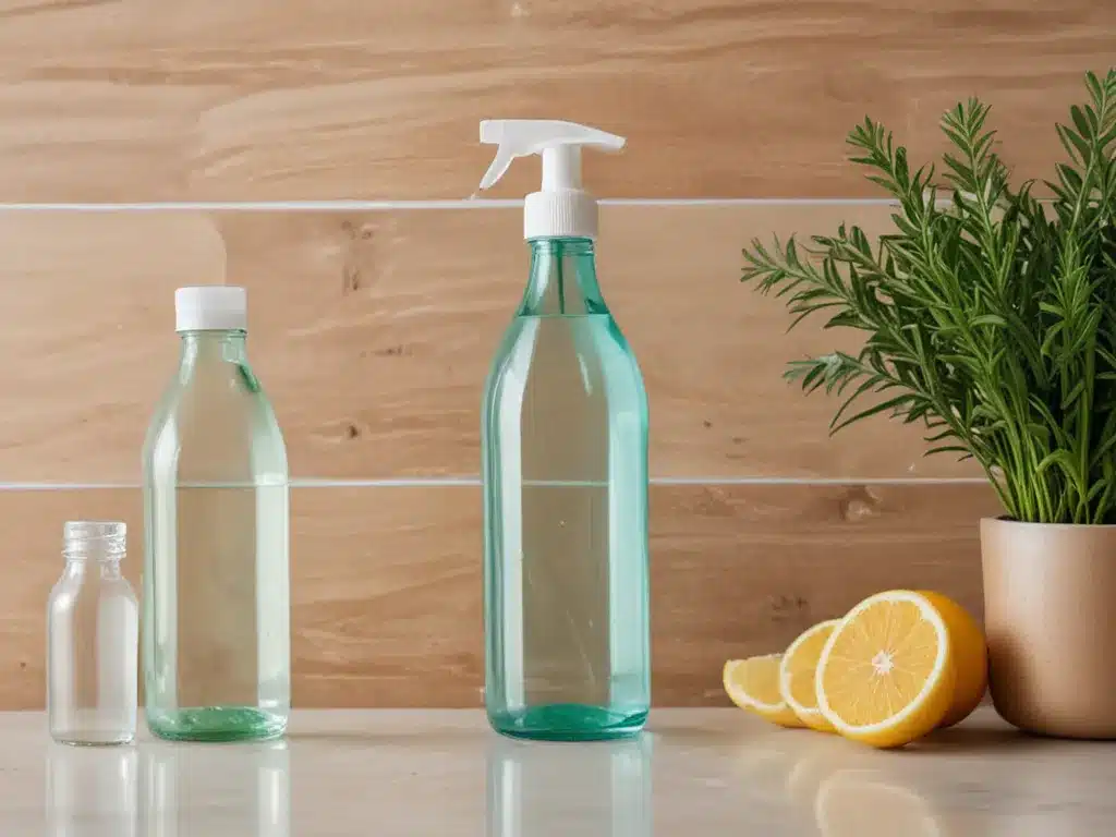 The Best Natural Cleaning Ingredients from Your Kitchen