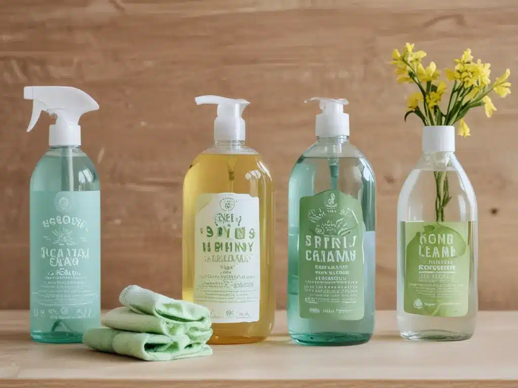 The Best Natural Cleaning Products for an Eco-Friendly Spring Clean