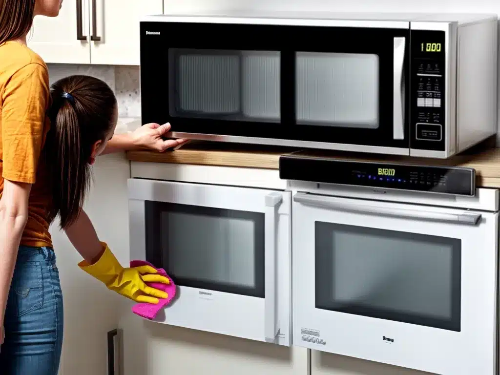 The Easiest Way to Clean Your Microwave