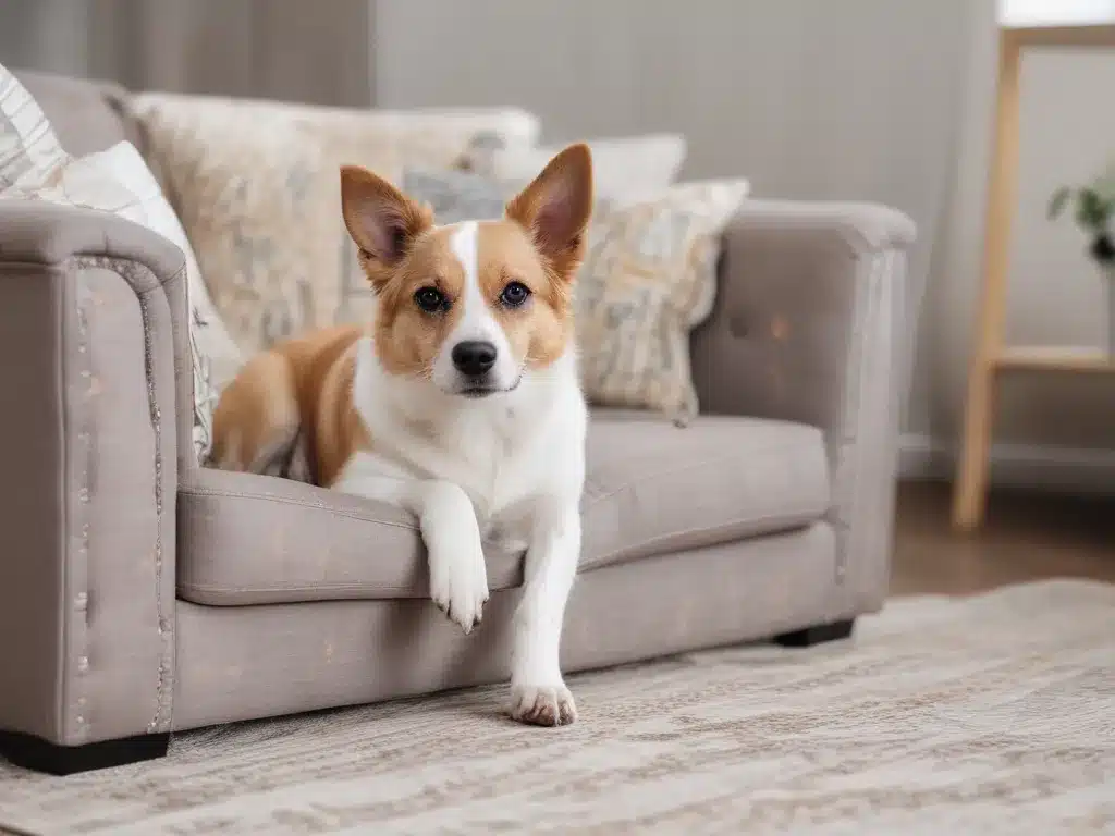 The Quickest Way to Get Dog Smell Out of Furniture