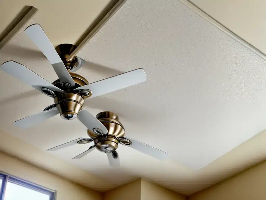 The Secret to Cleaning Ceiling Fans and Light Fixtures