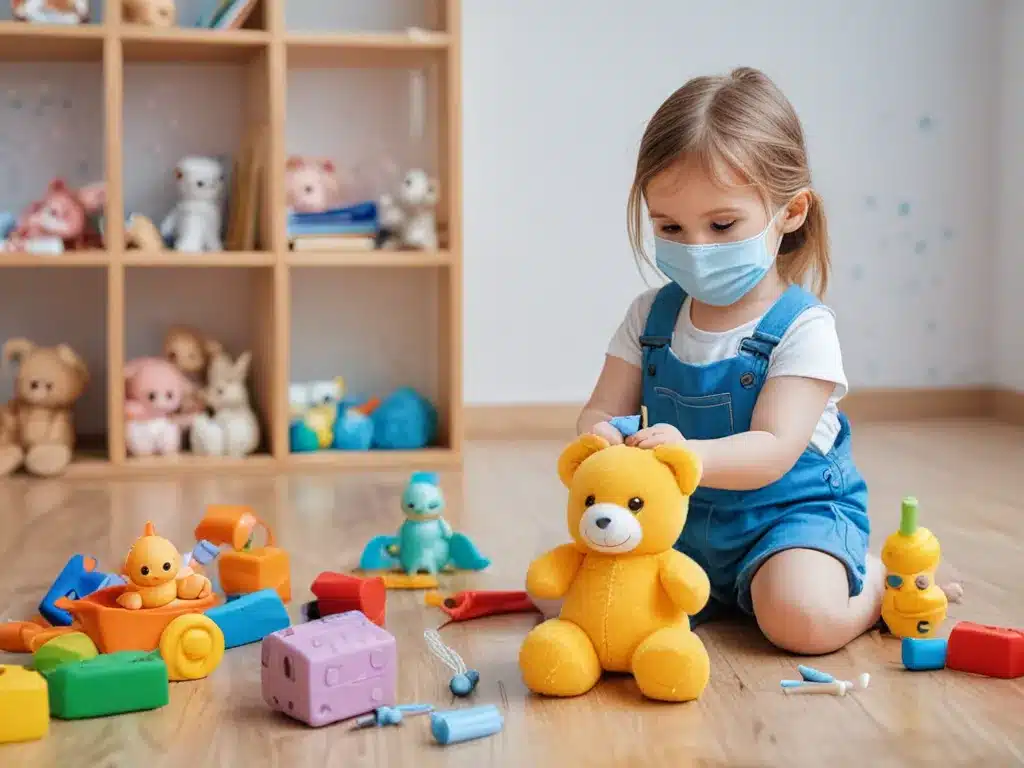 Thorough Disinfection of Childrens Toys