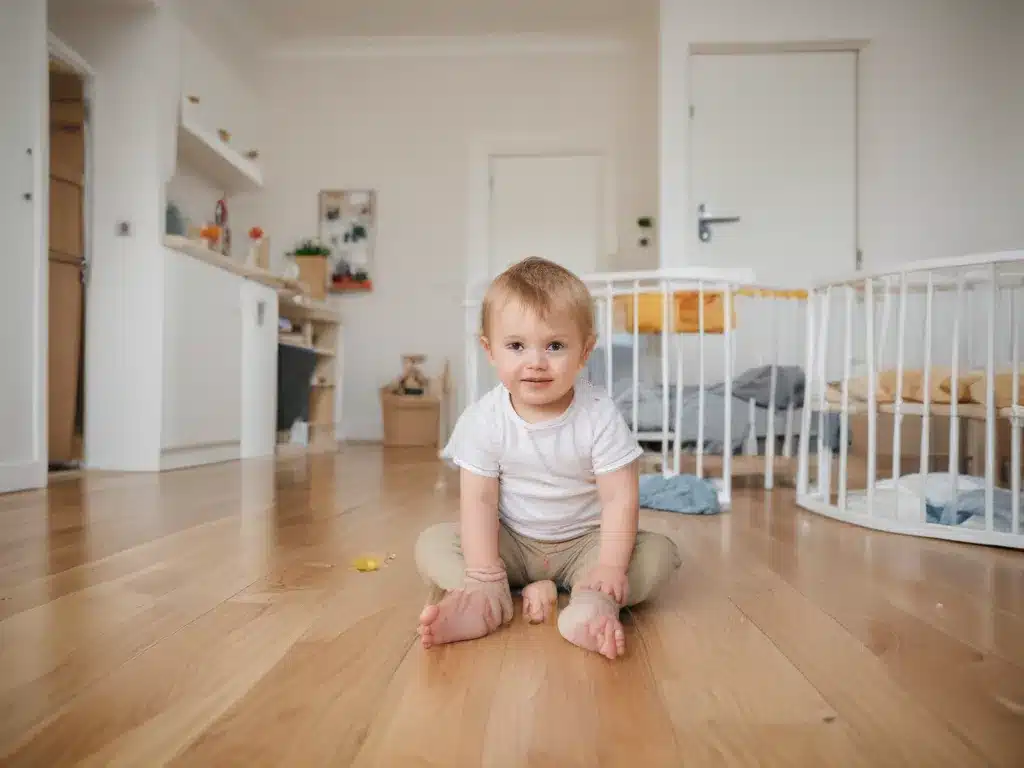 Toddler-friendly areas in every room – safety proofing without harmful cleaners